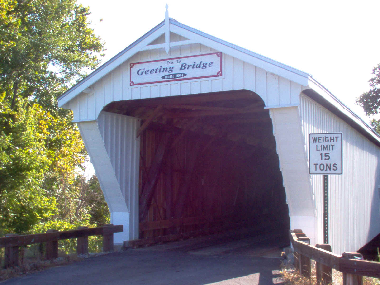 GEETING COVERED BRIDGE