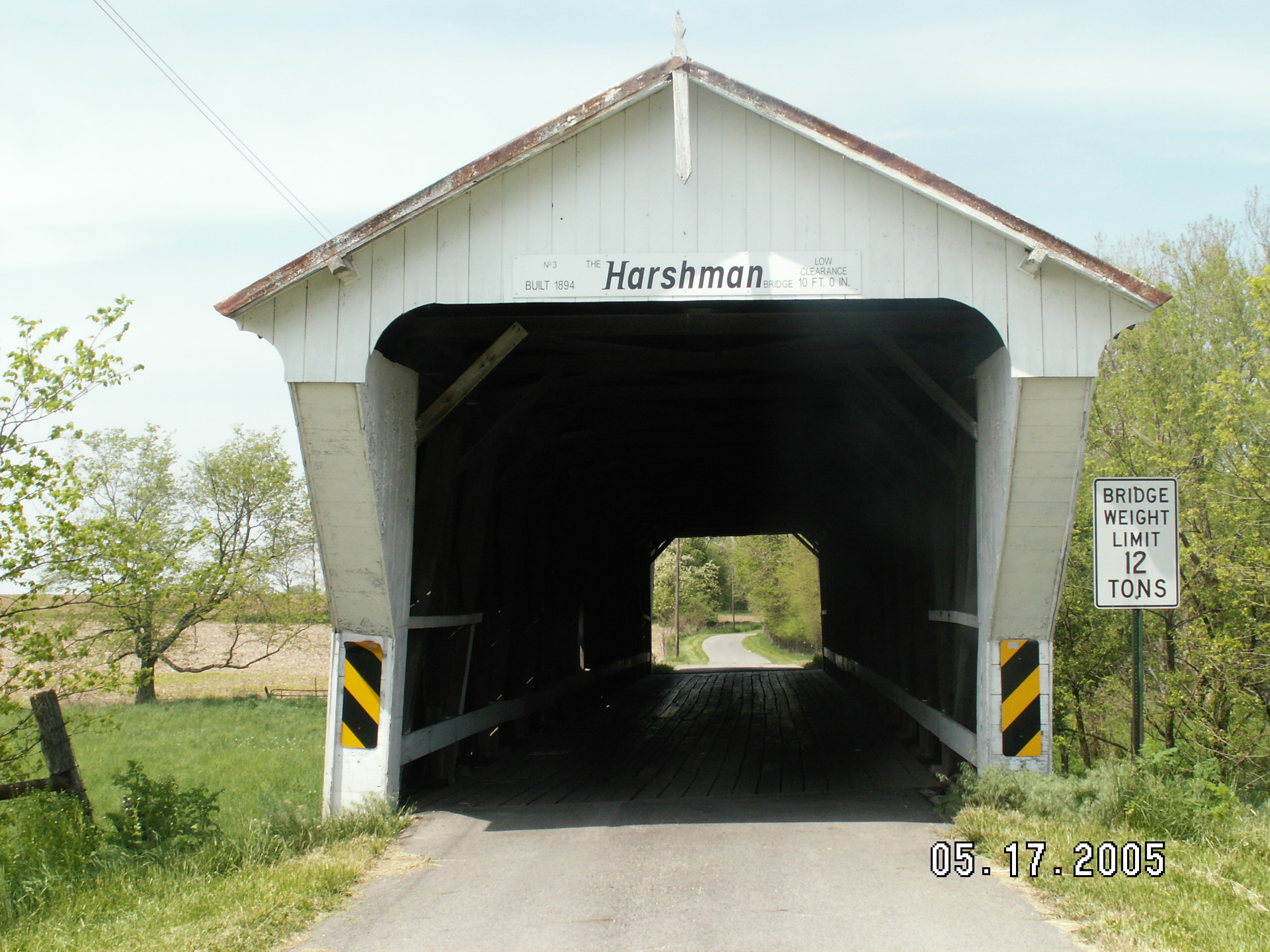 HARSHMAN COVERED BRIDGE